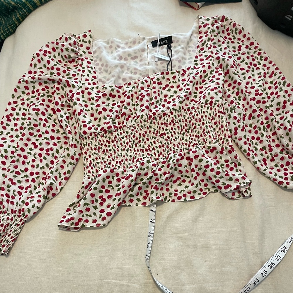 Kourt Top - Looks like Reformation NWT